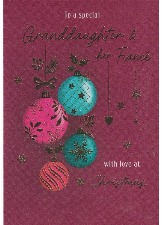 To A Special Granddaughter & Her Fiance With Love At Christmas